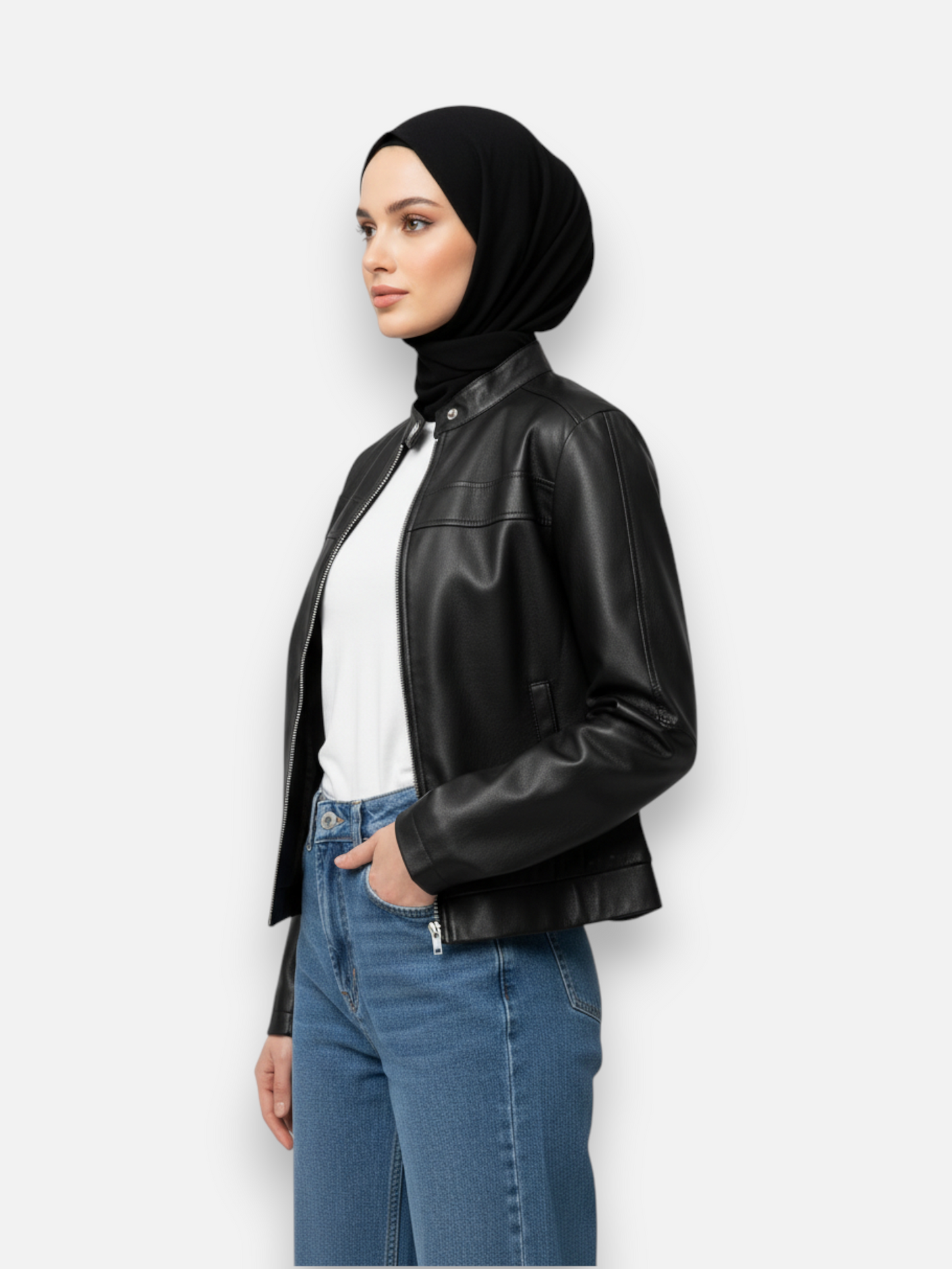 The Zenith Rider Faux Leather Jacket