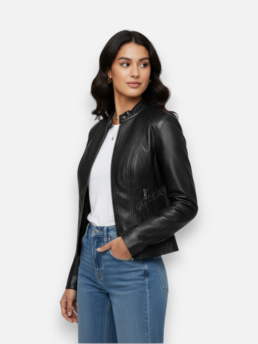The Milano Rider Pure Goat Leather Jacket