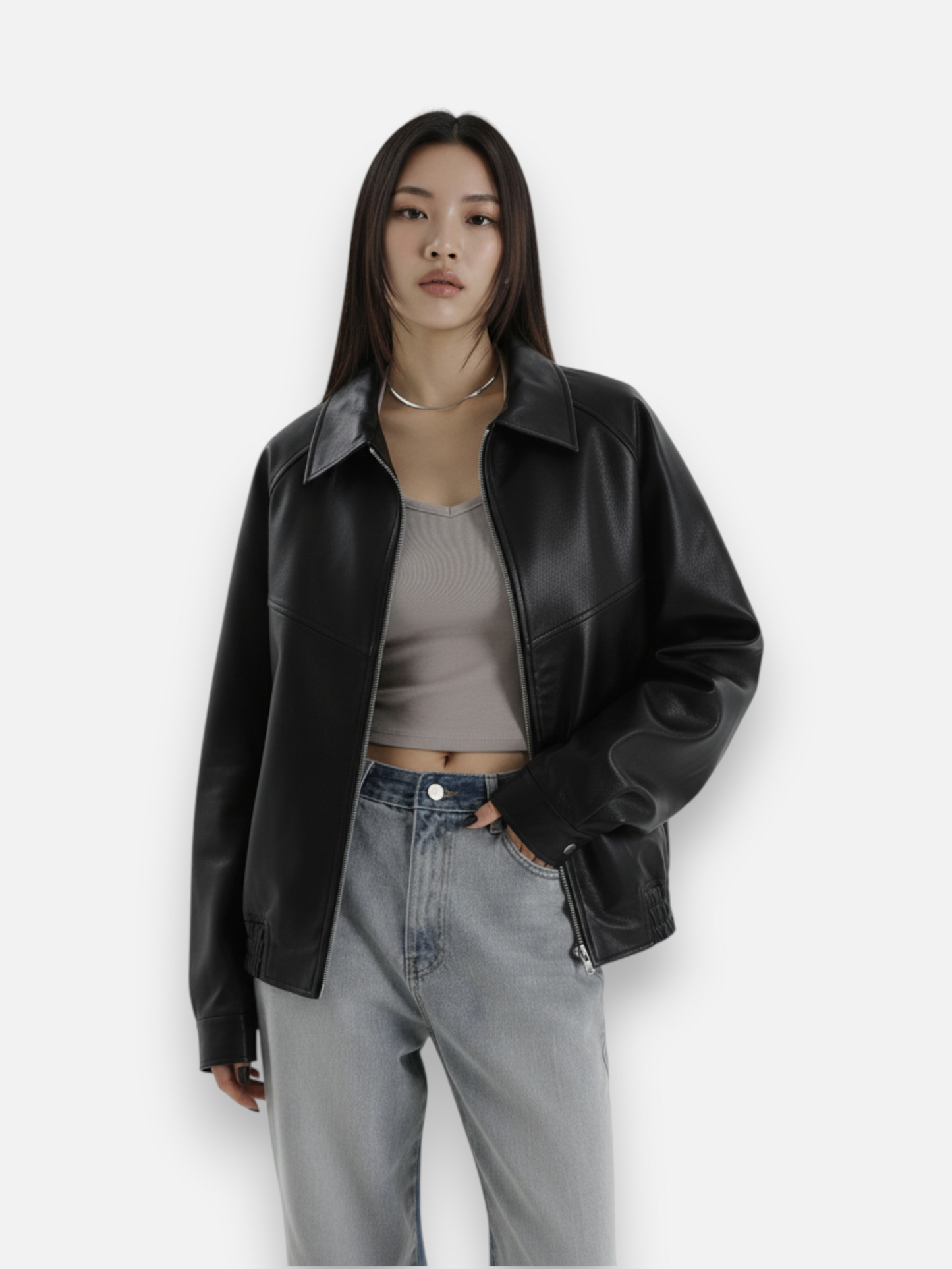 The Nomad Moto Vegan Leather Jacket