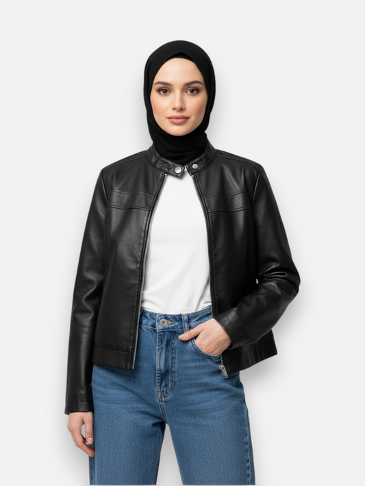 The Zenith Rider Faux Leather Jacket