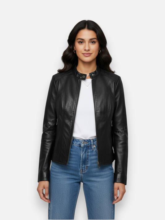The Milano Rider Pure Goat Leather Jacket