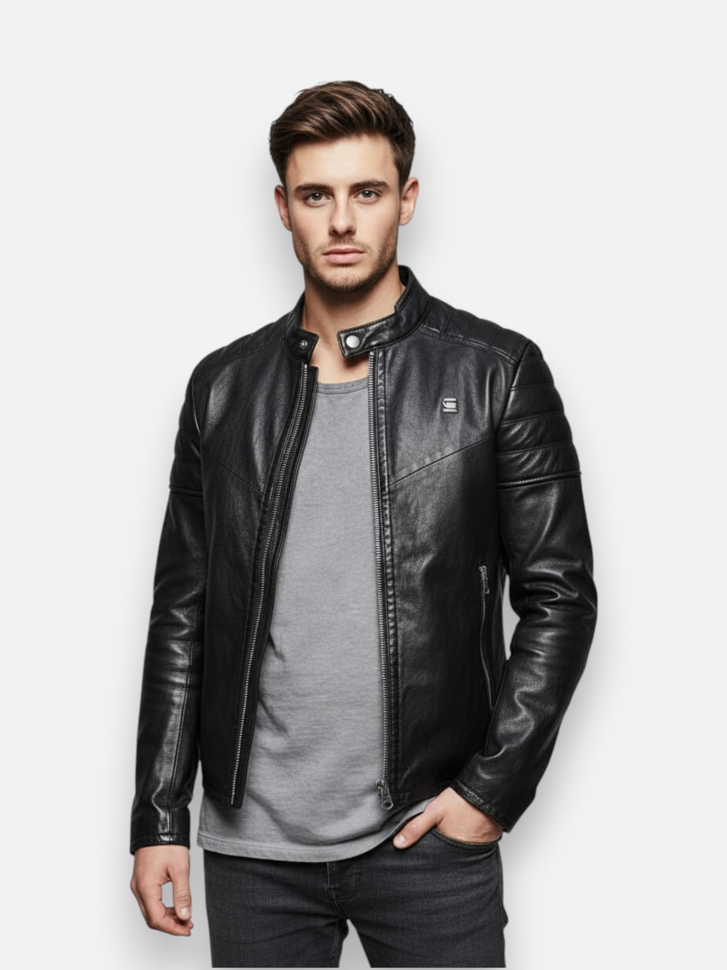 The Oslo Rider Genuine Leather Jacket