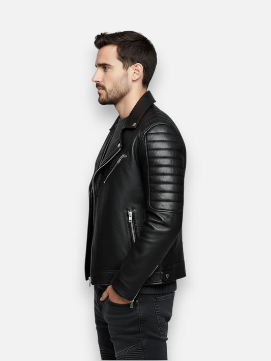 The Summit Navigator Genuine Goat Leather Jacket