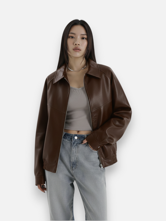 The Nomad Moto Vegan Leather Jacket