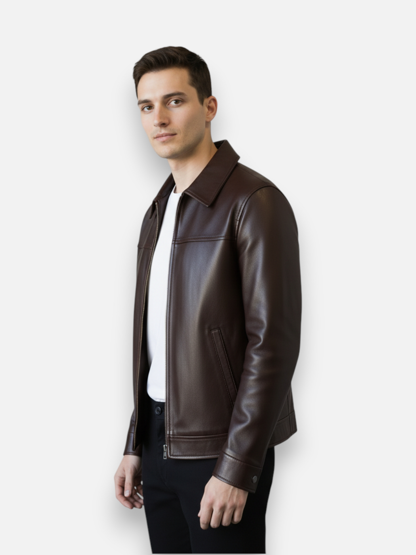 The 'Venture' Faux Leather Field Jacket